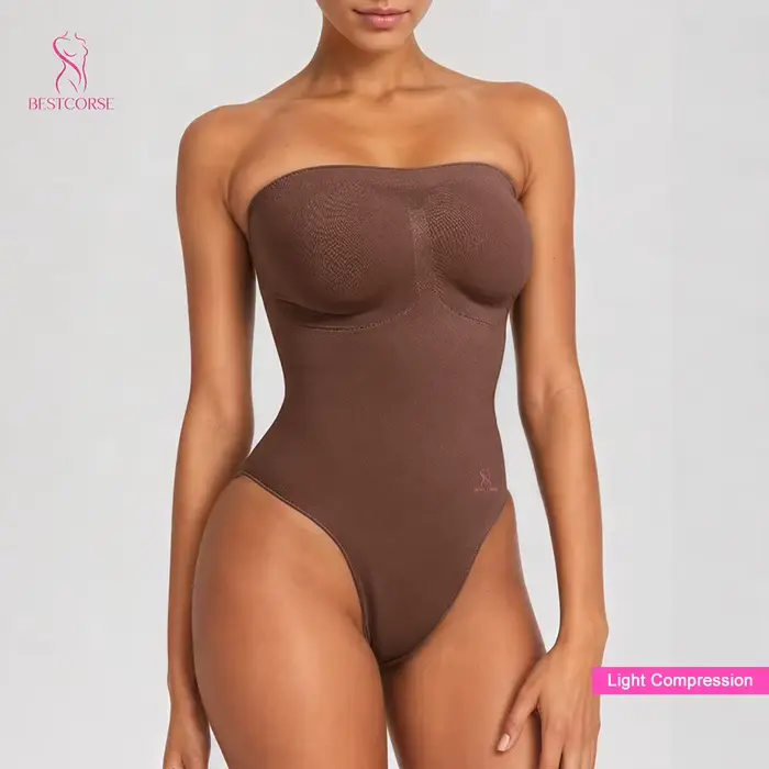 Telo opláštenie žena tangá korzet bez popruhov, tvarovanie telo opláštenie brucho pla bez švov, ploché brucho efekt, bodysuit kus pre pod dámske šaty.