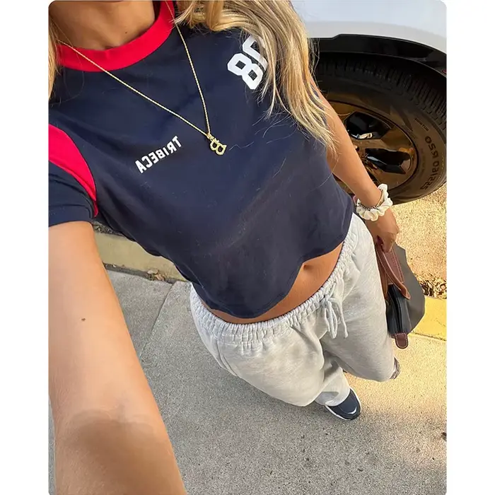 Slim Fit tričko pre ženy a dievčatá