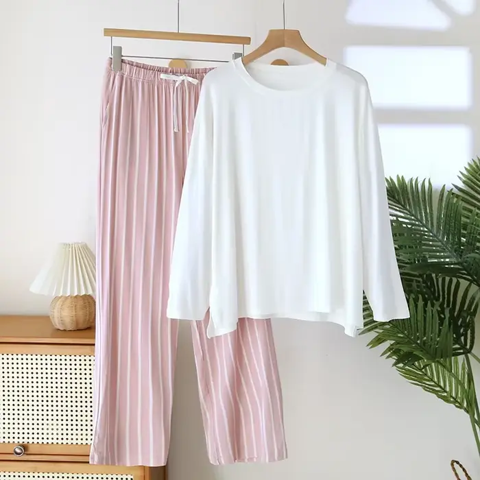 Nuitée en coton élégante et confortable pour femmes, nuisettes de nuit printemps automne hiver styles élégants sexy casual lounge temptant vintage novateur distinctif