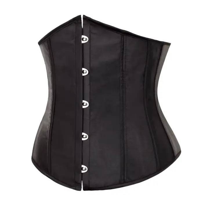 Corset sous le buste sexy amincissant bustier modelant le corps pour femmes occasions spéciales polyvalent tricoté avec dentelle