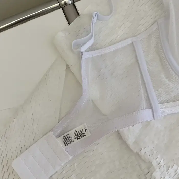 Soutien-gorge transparent en dentelle brodée pour femme, ultra fin, sous-vêtement sans bretelles, invisible, sexy, patch de poitrine, cadeau