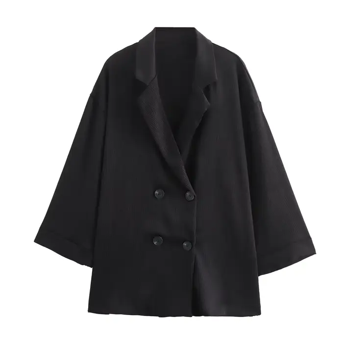 Ensemble veste et pantalon décontractés pour femmes, déformés, trempés, à la mode, style européen et