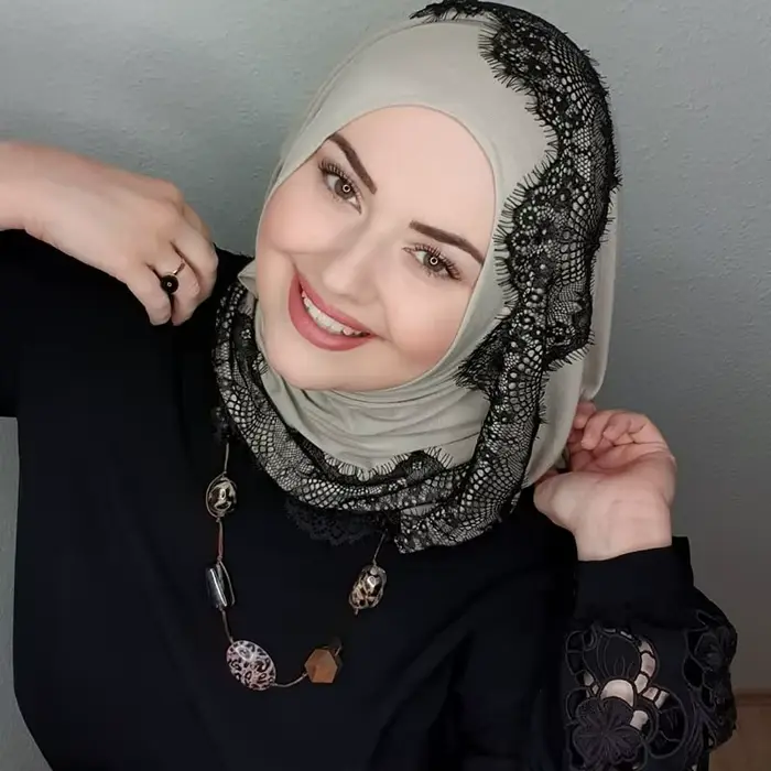 Luxusný okamžitý moslimský abaya-turban pre ženy
