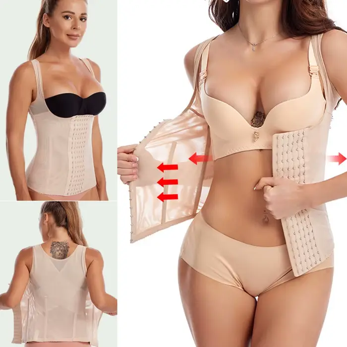 Haut de contrôle de l'abdomen pour femmes, gilet façonnant le corps à haute Compression, taille Pluse