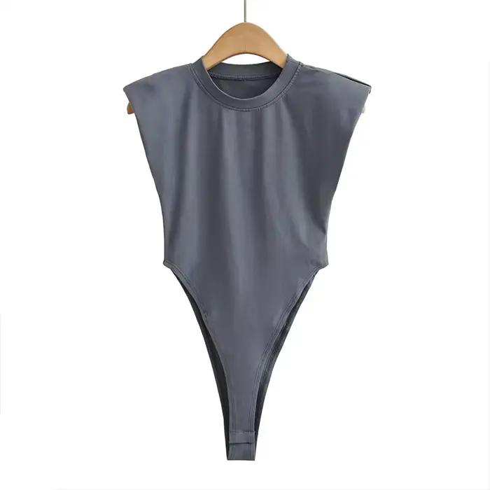 Ženský bodysuit z polyesteru a bavlny, sexy štýl a klub, pre letné príležitosti a gala večery