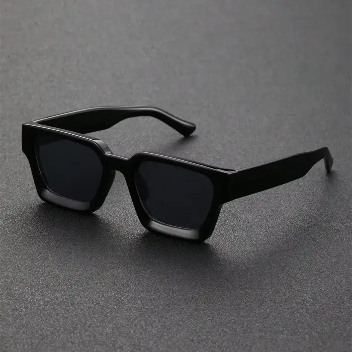 Rétro noir millionnaire nuances lunettes de soleil de luxe 2025 pour hommes concepteur célèbre marqu
