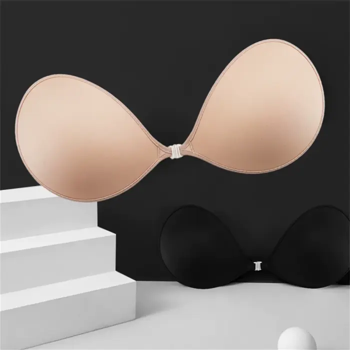 Silikónová sexy podprsenka bez ramienok