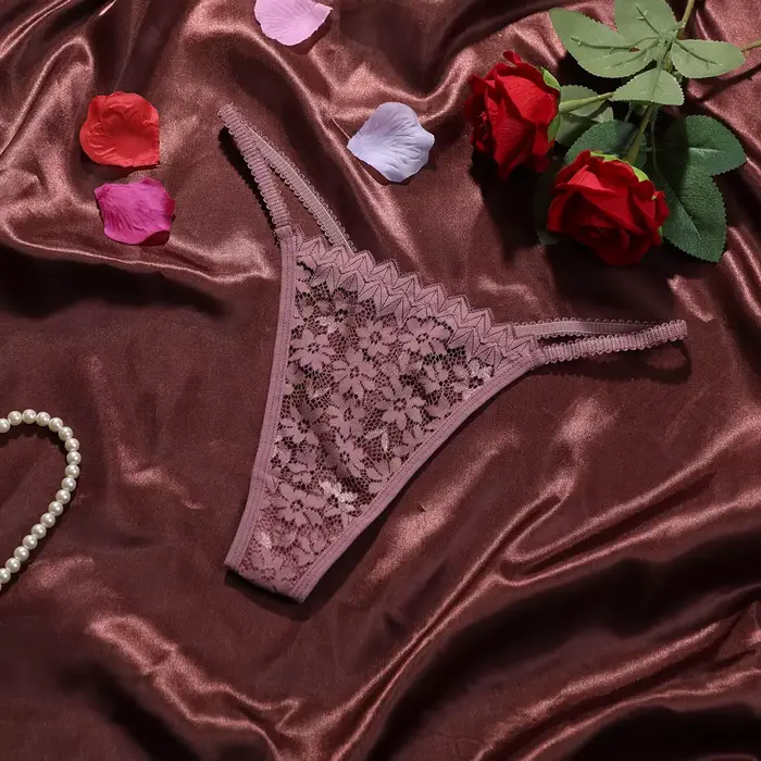 nohavičky pre ženy žakárový vzor európsky štýl americký priesvitný motýlik dizajn otvorený pohodlný sexy