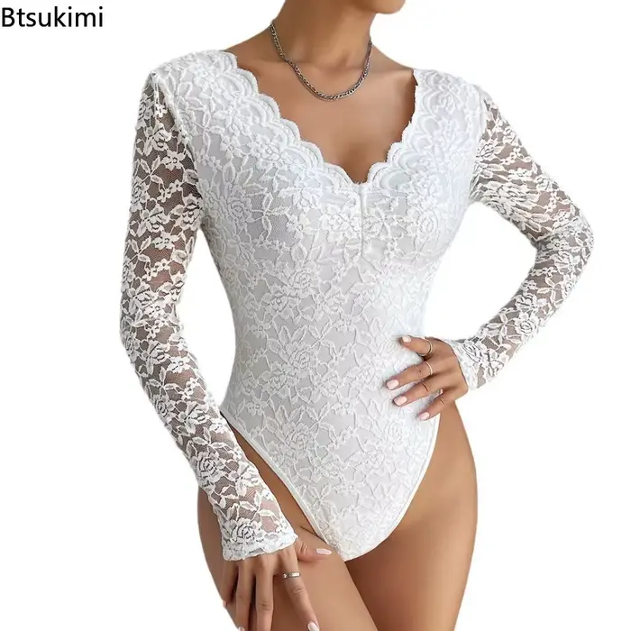 Dámske elegantné kvetinové čipky tvarovanie body Sexy vrúbkované Trim V krku chudnutie telo Shaper štíhly nočný klub strana trikot topy