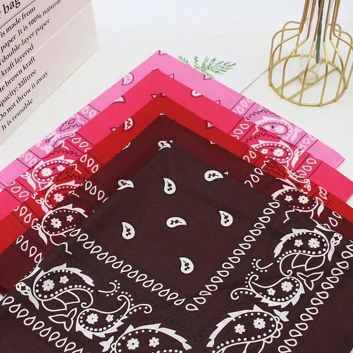 Bandana tête carrée Hip Hop foulards noirs femmes sport Bandana bandeau de cheveux foulard de cou sp
