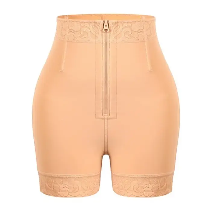Culotte gainante taille haute post-partum sans couture, contrôle du ventre, rehausseur de fesses, fe