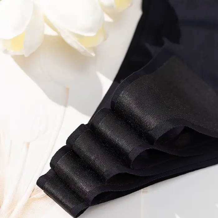 TrowBridge sans couture femmes culottes coupe en V Sexy femme tongs soie Satin sous-vêtements doux confortable Lingerie chaude g-strings sport t-back