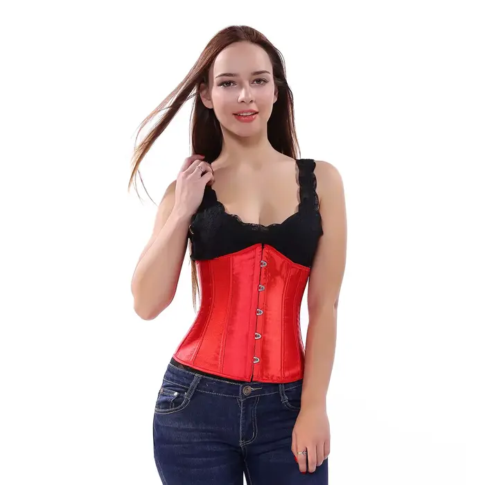 Corset sous le buste pour femmes bustier sexy amincissant forme d'entrainement lingerie grande taille pour femmes occasions speciales