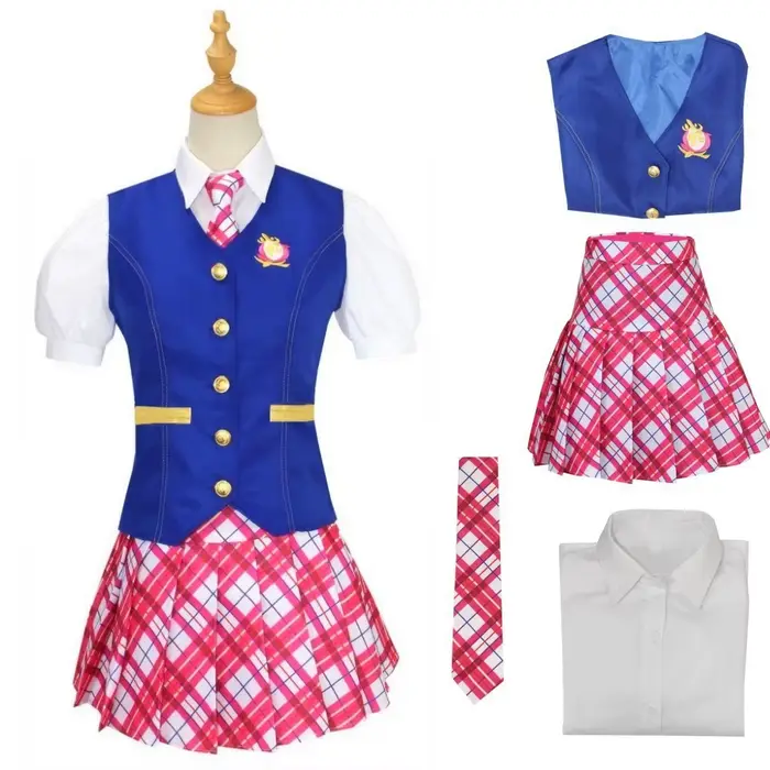Ensemble d'uniformes de princesse noble de style universitaire |   Costume de jeu de rôle style Dela