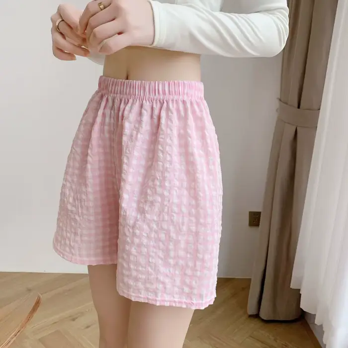 Dámske letné šortky s vysokým pásom