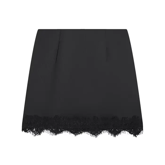 Dámska mini čipkovaná sukňa Sexy áčkový strih s vysokým pásom pre ženy jar leto nová krátka
