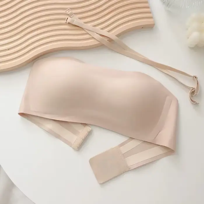 Soutiens-gorge pour femmes soutien-gorge sans fil tasse Invisible soutien-gorge rembourré sous-vêtem