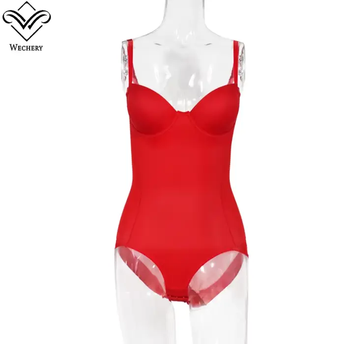 Wechery Red Top Tvarovacie body pre ženy