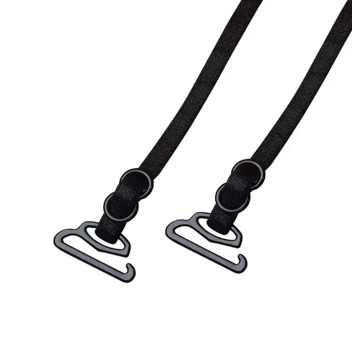 1 pár protišmykových tenkých popruhov na podprsenku, bezšvíkové ultra tenké popruhy, nastaviteľné elastické popruhy, neviditeľné popruhy na podprsenku