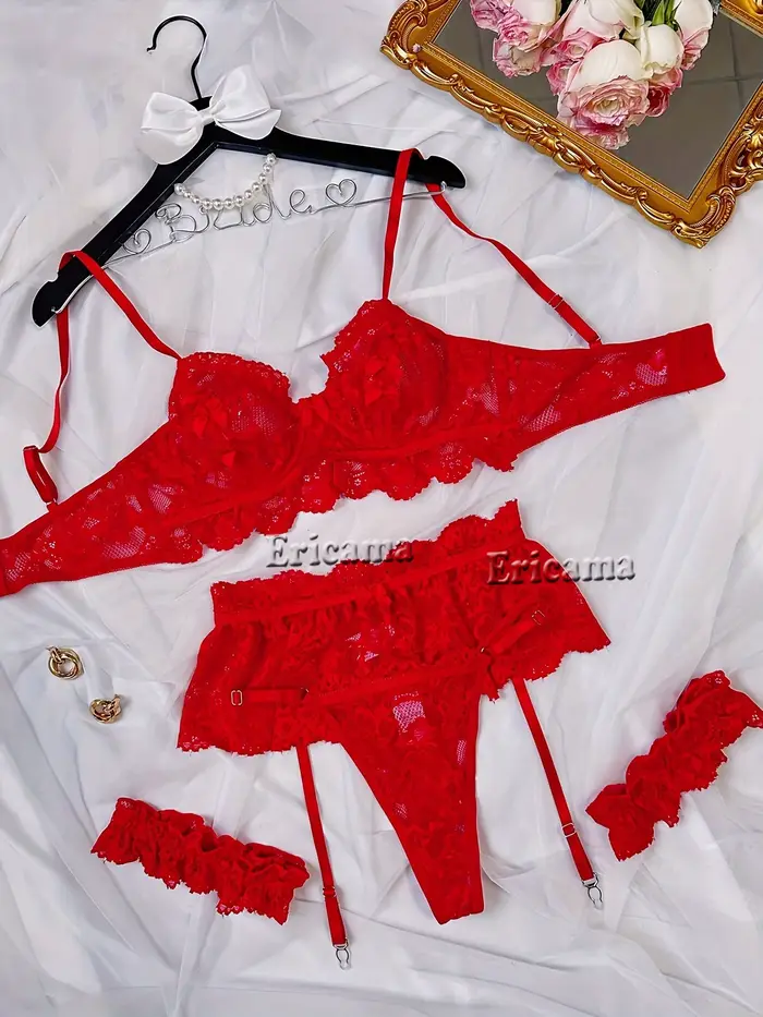 Štýlový Sexy Dámske spodná bielizeň Set pre romantické a špeciálne príležitosti
