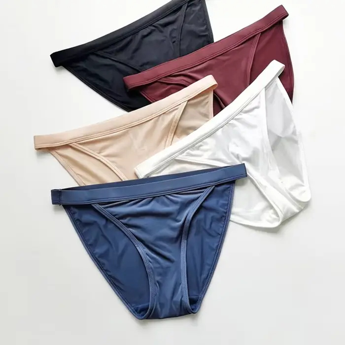 Dámske sexy a trendy dámske spodná bielizeň pohodlný ľadový efekt s nízkym pásom nohavičky - dámsky domov spodná bielizeň
