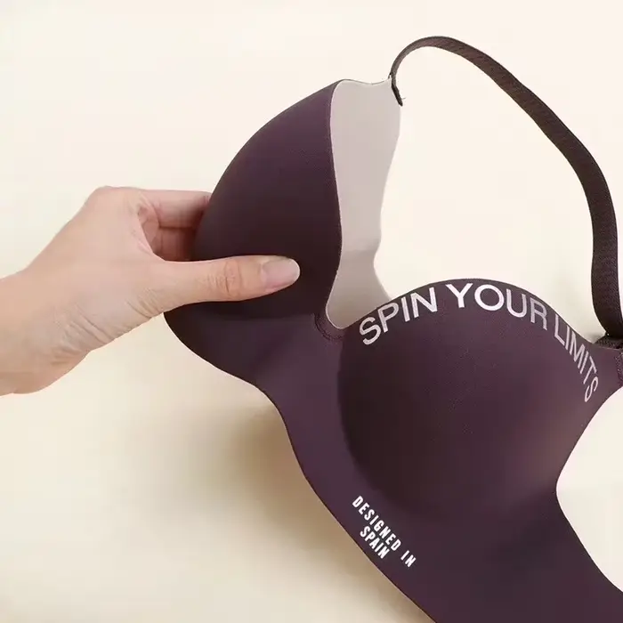 Ženy jeden kus módne list podprsenka bez stopy bez oceľového krúžku zbierať podprsenka sexy push up Bralette spodná bielizeň bezšvíkové ženy podprsenka Set