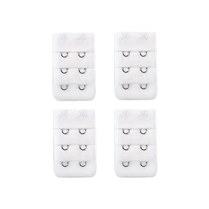 4 pièces extensions de sangle d'extension de soutien-gorge pour femmes boucle de ceinture réglable s