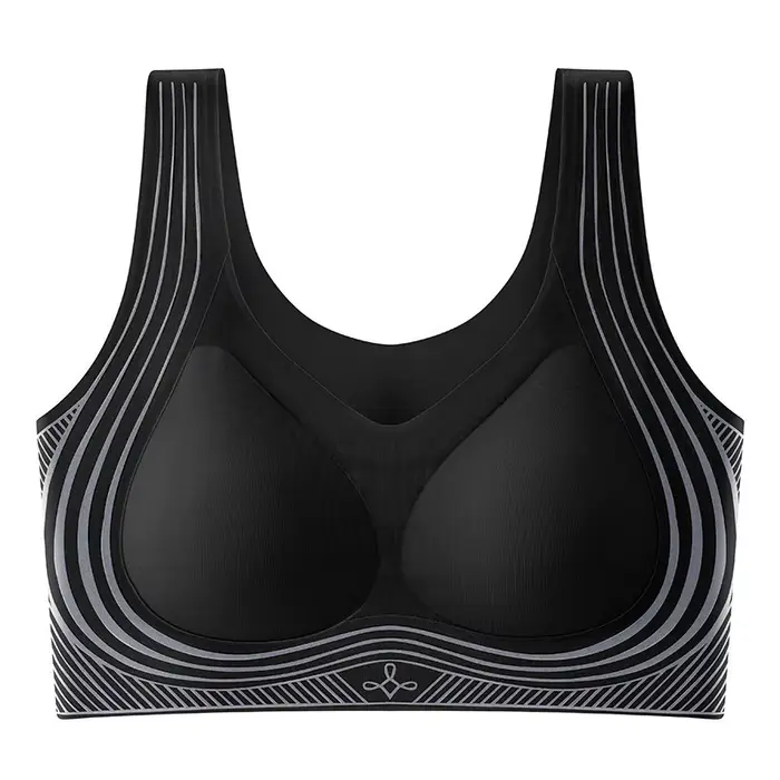 Soutien-gorge sans coutures, doux et confortable pour femme, minimisant, sans rembourrage, sans arma