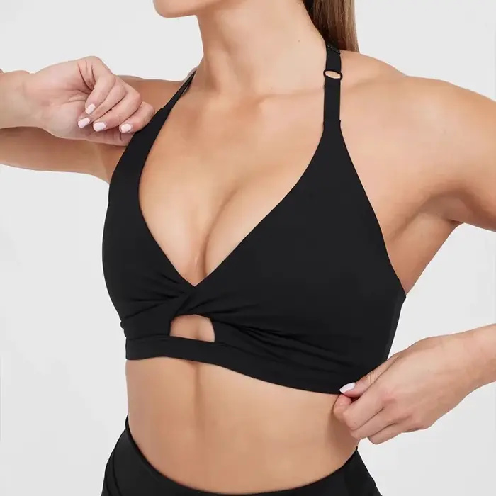 Športová podprsenka absorbujúca nárazy pre ženy, vysoko pevná podprsenka, špičkový pocit, anti-pokles fitness vesta