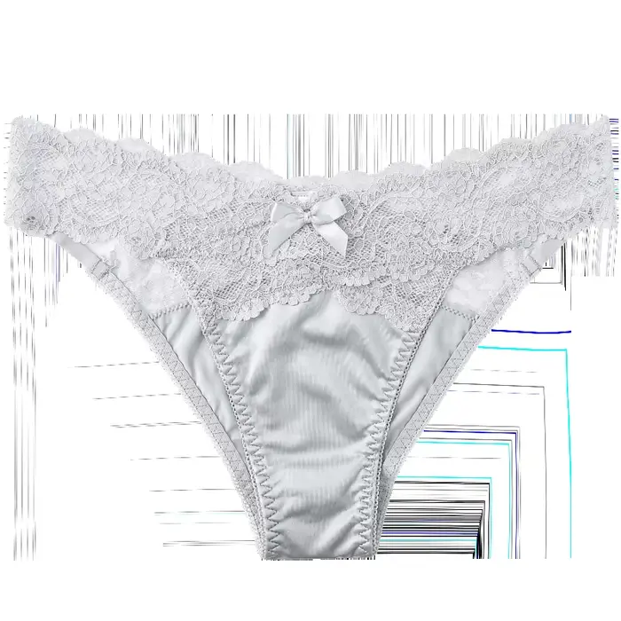 Felinus dames Sexy dentelle slips G String taille basse sous-vêtements femmes Satin caleçons europée