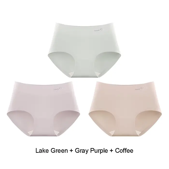 Culottes triangulaires pour femmes, sous-vêtements respirants, culottes tendance pour femmes, ensemb
