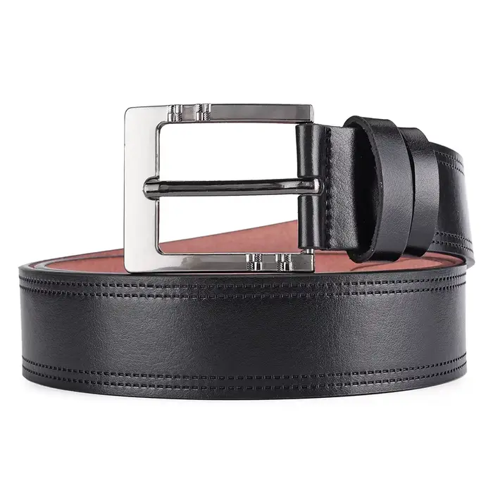 Cuir véritable pour hommes de haute qualité boucle jean peau de vache ceintures décontractées affair