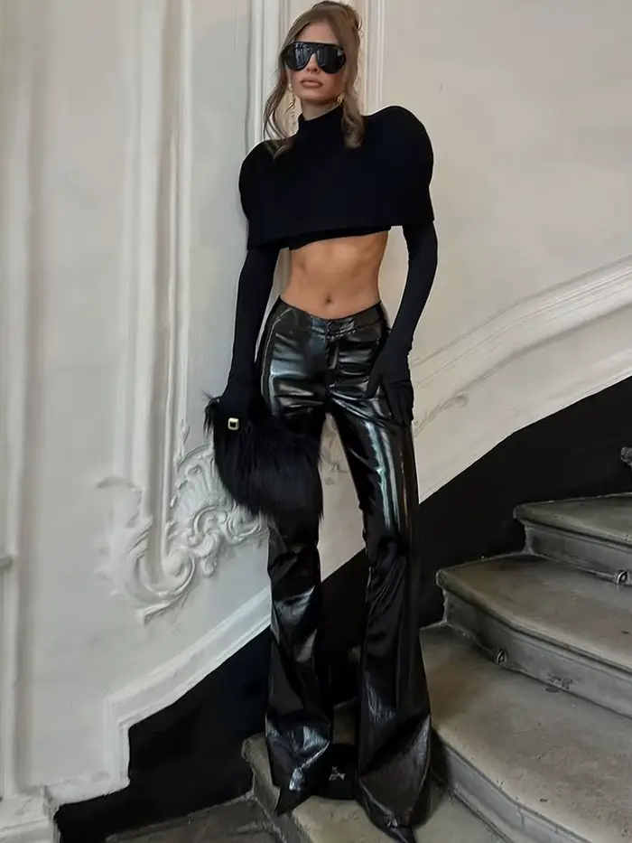 Dámske elegantné rolákové tričko