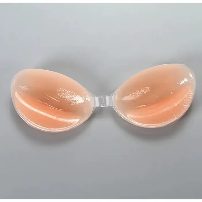 NuBra silikónová podprsenka pre ženy neviditeľné bez popruhov a bez chrbta pre svadobné šaty a oblečenie backless špeciálne príležitosti