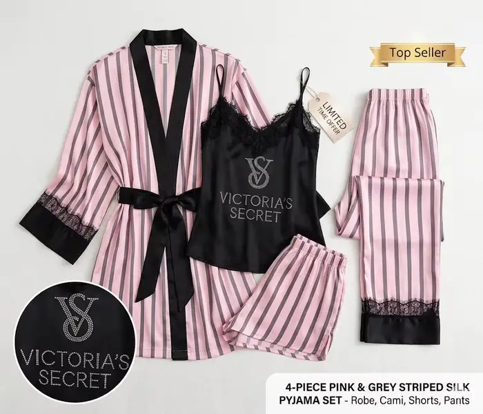Chemise de nuit en coton tricoté Victoria’s Secret pour femmes élégante et confortable pour les nuits romantiques et les occasions spéciales