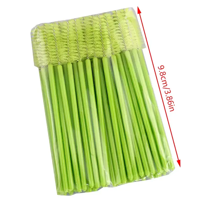 Brosses à cils, pinceaux de maquillage, baguettes de mascara, applicateur, Végét, cils, brosse cosmé