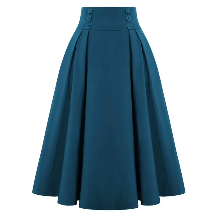 SISHION - Dámske elegantné polodlhé rozšírené sukne