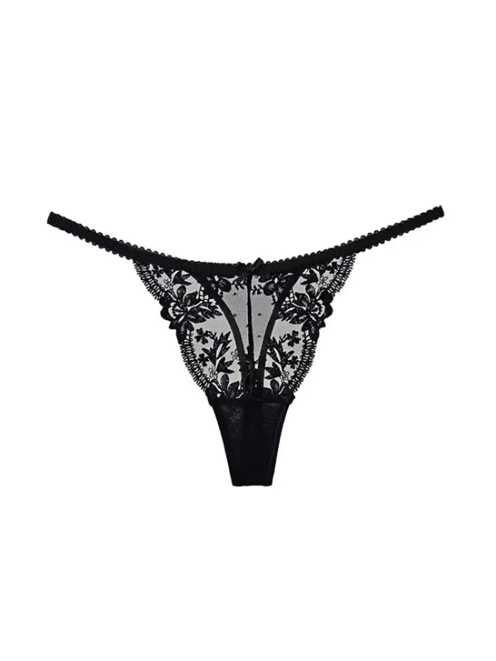 ​ ​ Corset Dentelle Française Pure Desire Ultra Fin Ajouré Sans Armatures Confort Respirant Facile à
