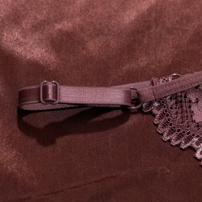 tangá Sexy Dámske s nastaviteľným opasok, čipka kvetinový vzor, priedušné, jednofarebné, pohodlné intímne spodná bielizeň