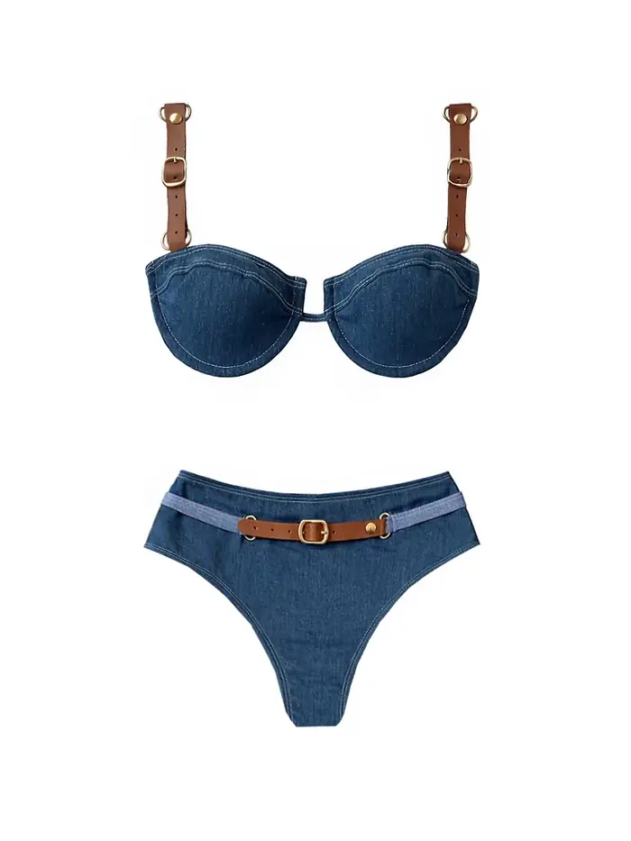Trendy korzetový bikini set 2026 pre ženy