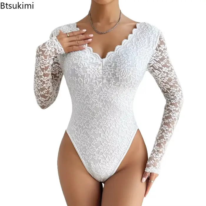 Dámske elegantné kvetinové čipky tvarovanie body Sexy vrúbkované Trim V krku chudnutie telo Shaper štíhly nočný klub strana trikot topy