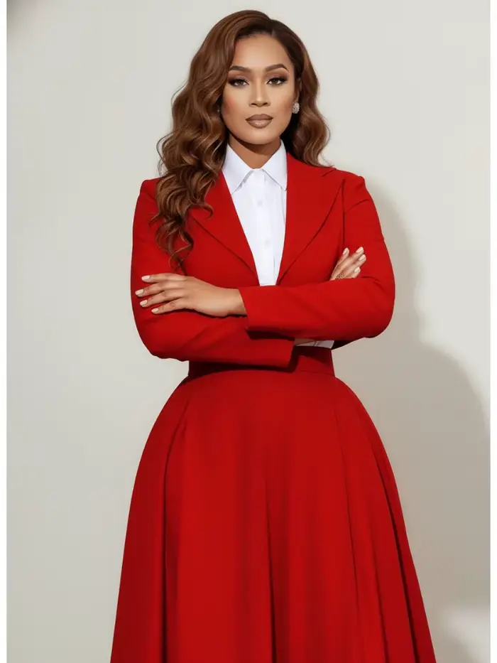 Freeacy 2026 nouveau Blazer court rouge uni pour femmes revers cranté manches longues Cardigan veste