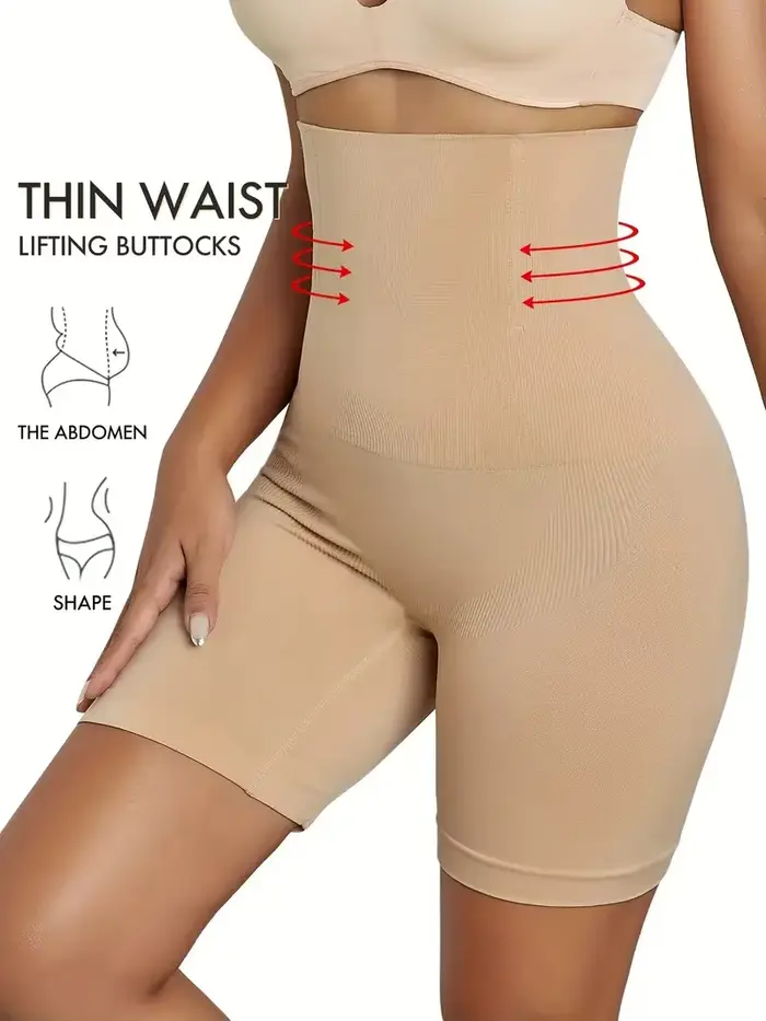 Culotte Boyshort façonnant taille haute, short Slim pour contrôle du ventre et levage des fesses, sous-vêtements et vêtements modelants pour femmes