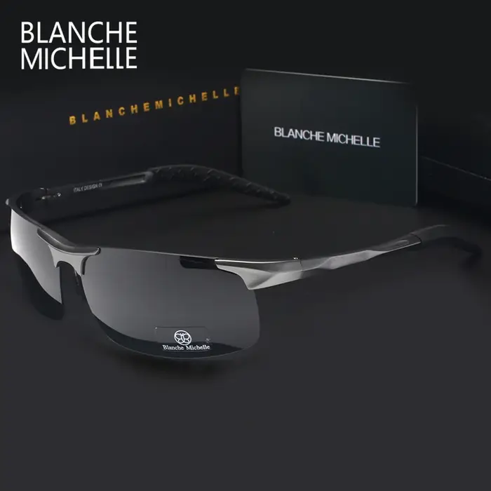 Lunettes de soleil de Sport en aluminium magnésium ultralégères de haute qualité polarisées pour hom