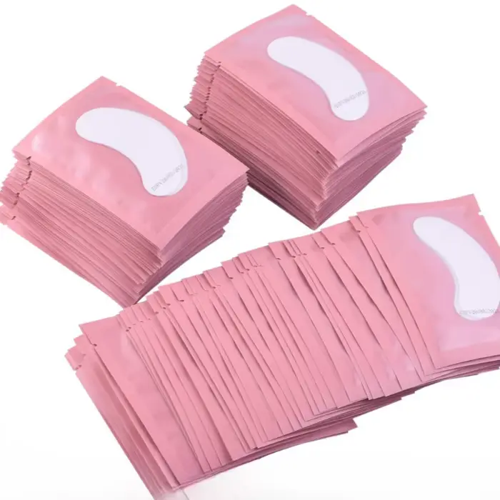 50 paires de patchs pour les yeux extension de cils sous les cils faux cils autocollants fournitures