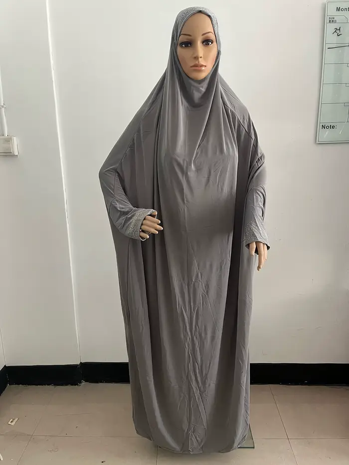 H098 taille libre Robe musulmane prier Khimar caftan Burqa Abaya Robe Hijab moyen-orient vêtements