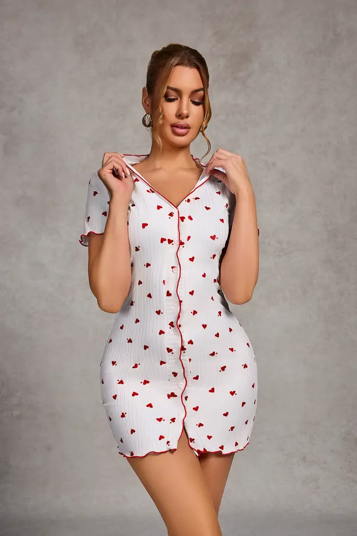 Chemise de nuit sexy femme endormie vêtements de nuit sexy femmes Homewear robe pyjamas été nuisette
