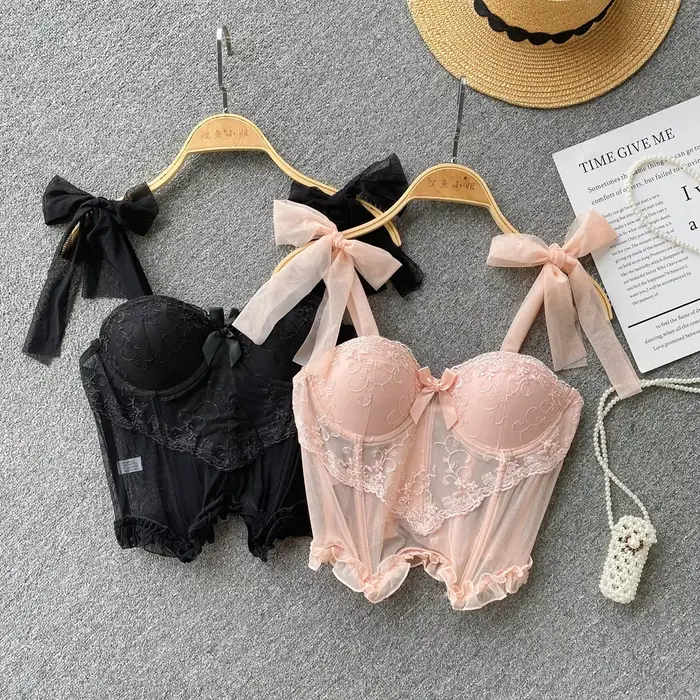 Camisole intégrée soutien-gorge Dancing JL Ants en dentelle élégante pour femme, vêtement de bureau, hauts sans manches, tenue pour toutes les occasions