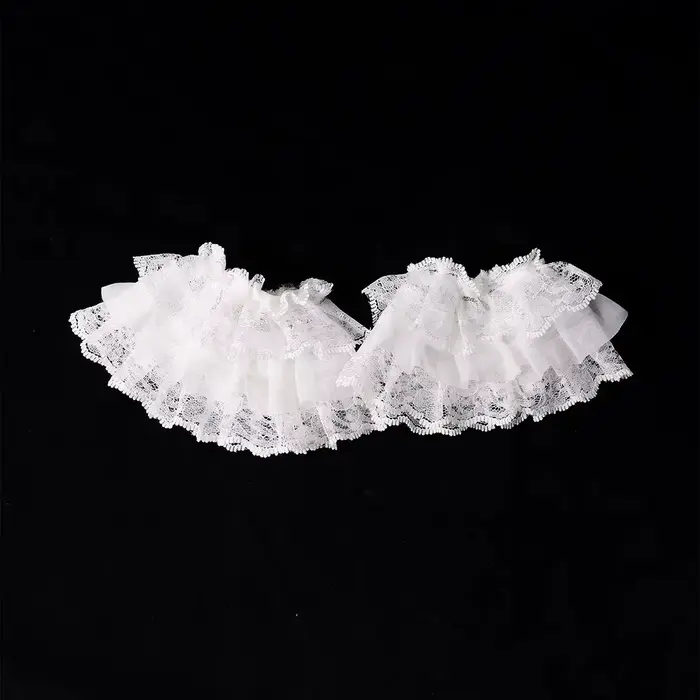 Couvre-chaussettes courts en dentelle Style Lolita, couvre-pieds décoratifs doux pour boîte de nuit 