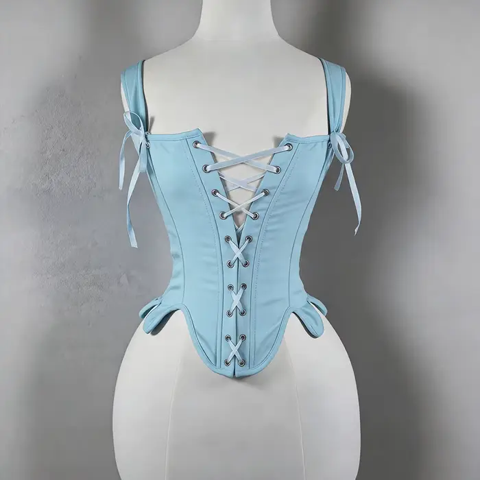 Dámsky fantazijný korzet bustier so šnurovaním